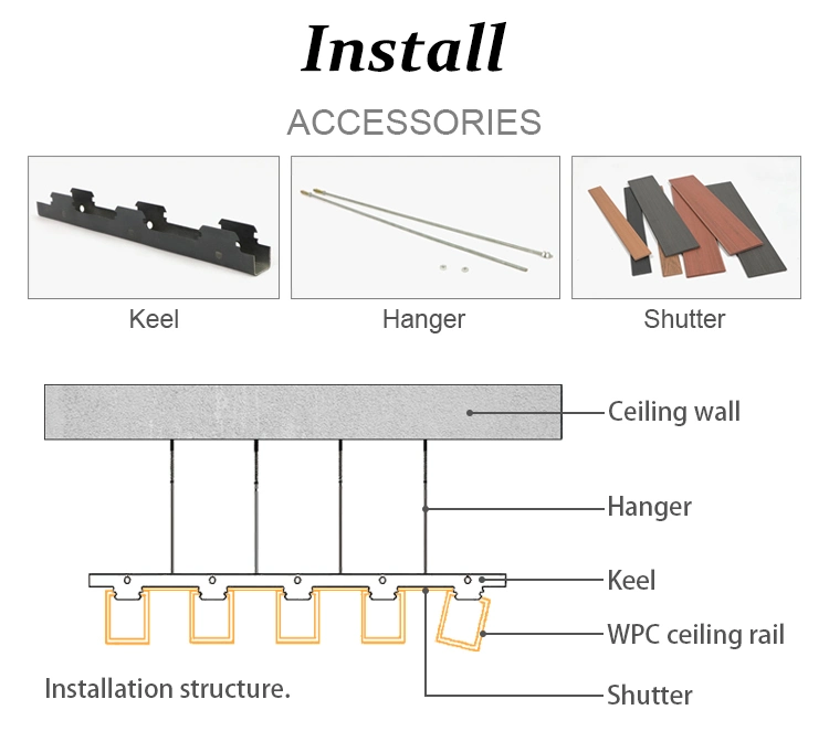 Indoor Square WPC Wall Panel Hollow Tube Outdoor Timber Tubes