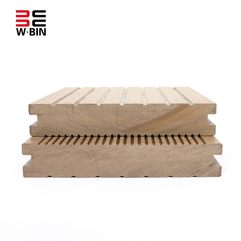 Wangbin Wood Grain Color Wall Panel PE WPC Plastic Composite Outdoor