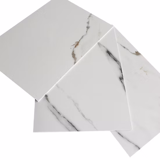 Мраморная панель ПВХ, деревянная поверхность, панель ПВХ с водонепроницаемым УФ-профилем, УФ-панель, стеновая панель ПВХ